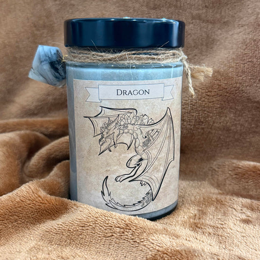 Grande Bougie Dragon – 220 ml – Ambre